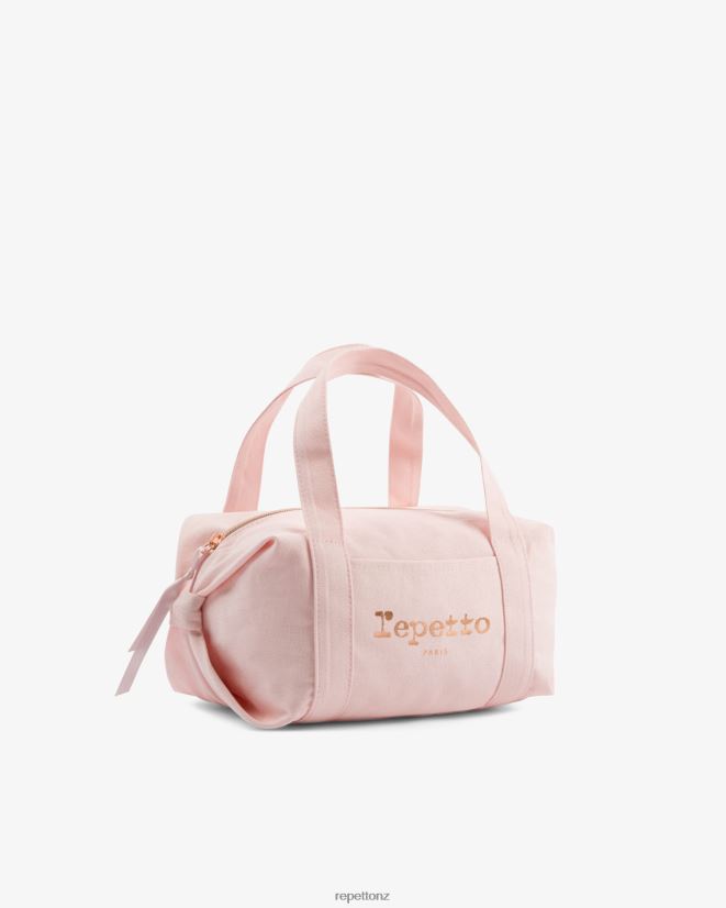 Repetto Kids Cotton Duffle Bag Size S Pale Pink Accessories PDFBZN771