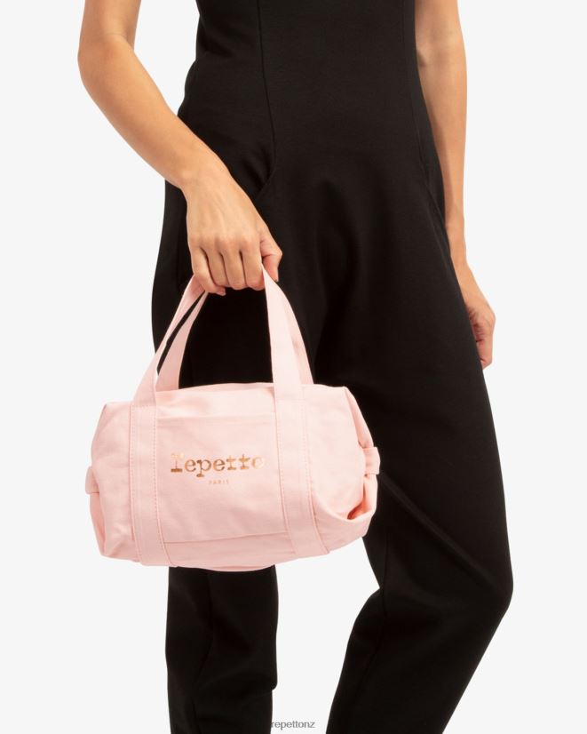 Repetto Kids Cotton Duffle Bag Size S Pale Pink Accessories PDFBZN771