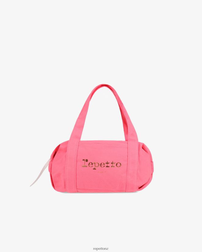 Repetto Kids Cotton Duffle Bag Size S Pink Doll Accessories PDFBZN772