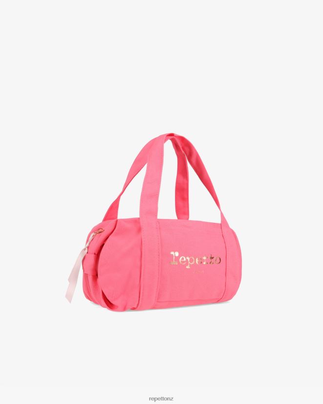 Repetto Kids Cotton Duffle Bag Size S Pink Doll Accessories PDFBZN772