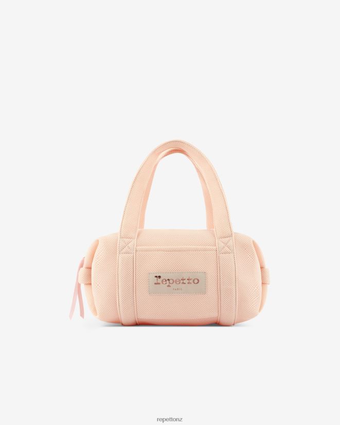 Repetto Kids Mesh Duffle Bag Size S Iconic Pink Accessories PDFBZN770