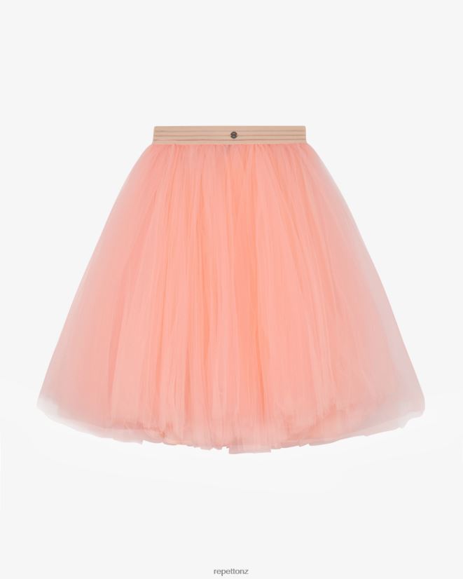 Repetto Women Tutu Skirt Coral Orange Clothing PDFBZN387