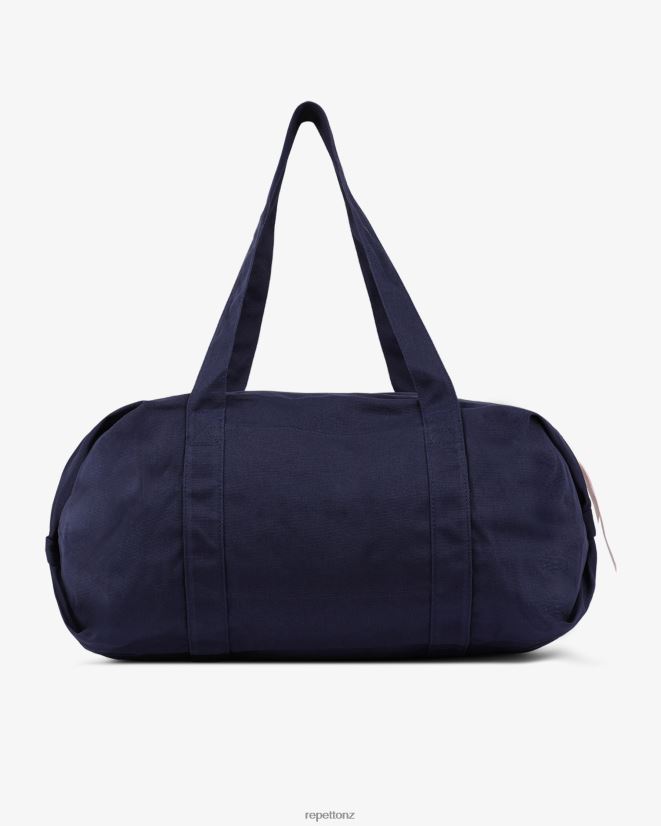 Repetto Women Cotton Duffle Bag Size L Midnight Blue Accessories PDFBZN412
