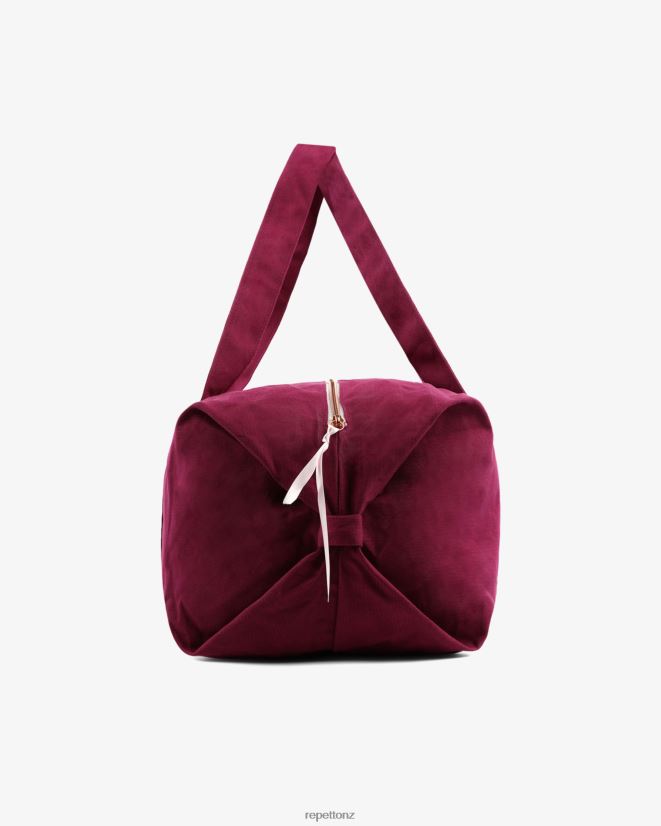 Repetto Women Cotton Duffle Bag Size L Nenuphar Pink Accessories PDFBZN414