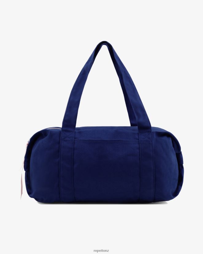 Repetto Women Cotton Duffle Bag Size L Petrol Blue Accessories PDFBZN413