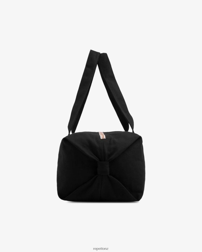 Repetto Women Cotton Duffle Bag Size M Black Accessories PDFBZN406