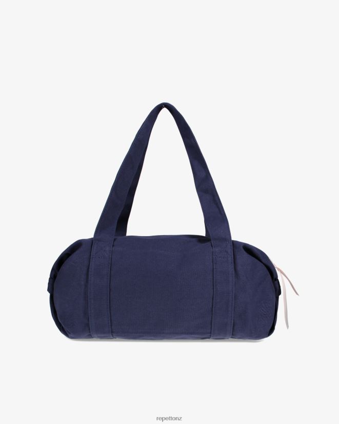 Repetto Women Cotton Duffle Bag Size M Midnight Blue Accessories PDFBZN405
