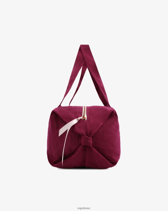 Repetto Women Cotton Duffle Bag Size M Nenuphar Pink Accessories PDFBZN402