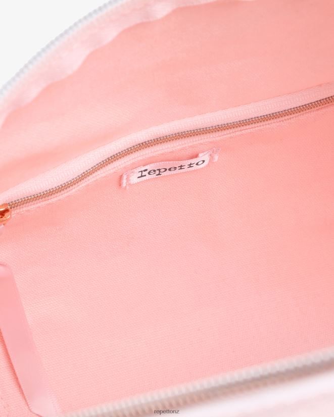 Repetto Women Cotton Duffle Bag Size M Pale Pink Accessories PDFBZN400