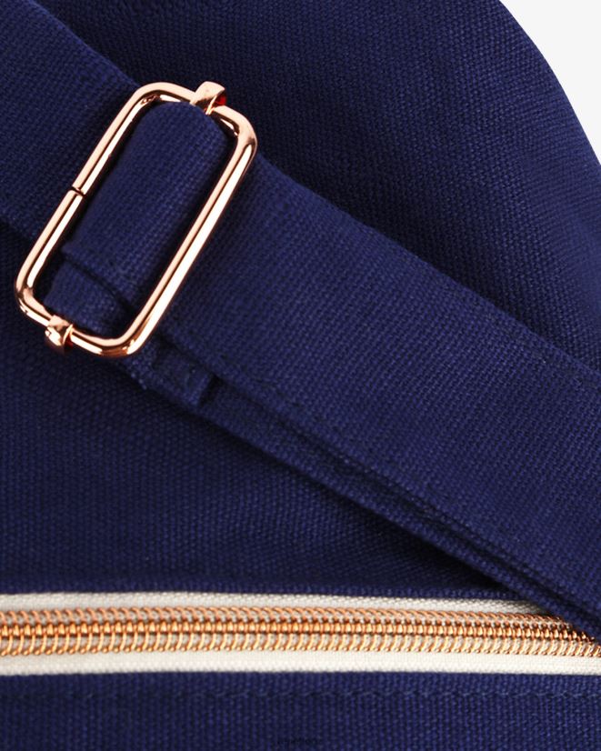 Repetto Women Cotton Duffle Bag Size Xl Petrol Blue Accessories PDFBZN420