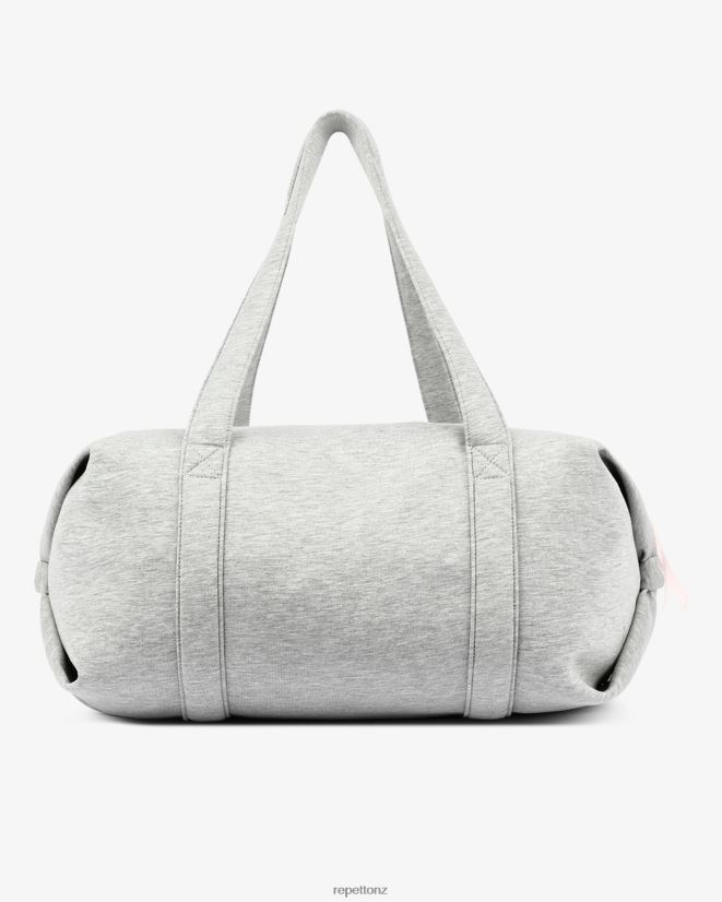 Repetto Women Jersey Duffle Bag Size L Mottled Light Grey Accessories PDFBZN410