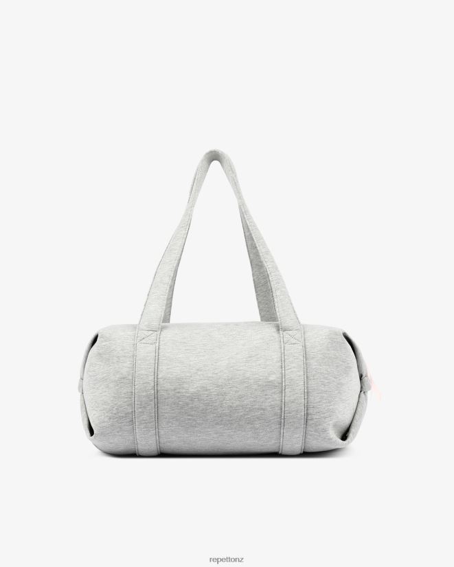 Repetto Women Jersey Duffle Bag Size M Mottled Light Grey Accessories PDFBZN429