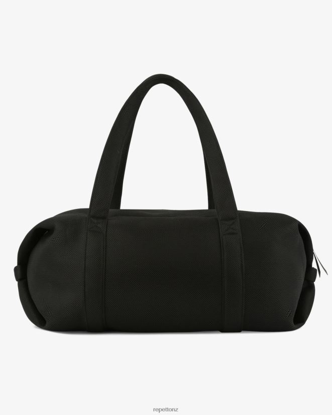 Repetto Women Mesh Duffle Bag Size L Black Accessories PDFBZN419