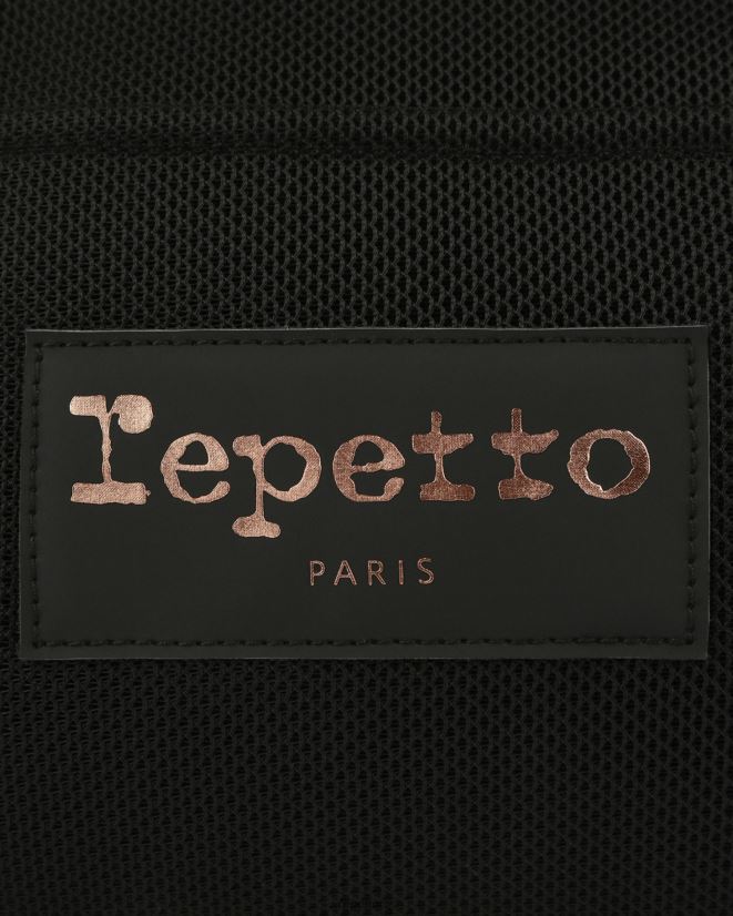 Repetto Women Mesh Duffle Bag Size L Black Accessories PDFBZN419