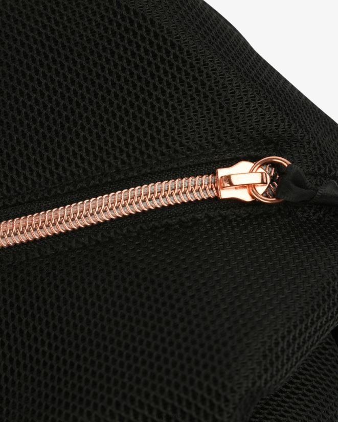 Repetto Women Mesh Duffle Bag Size L Black Accessories PDFBZN419