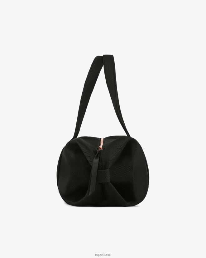 Repetto Women Mesh Duffle Bag Size M Black Accessories PDFBZN409
