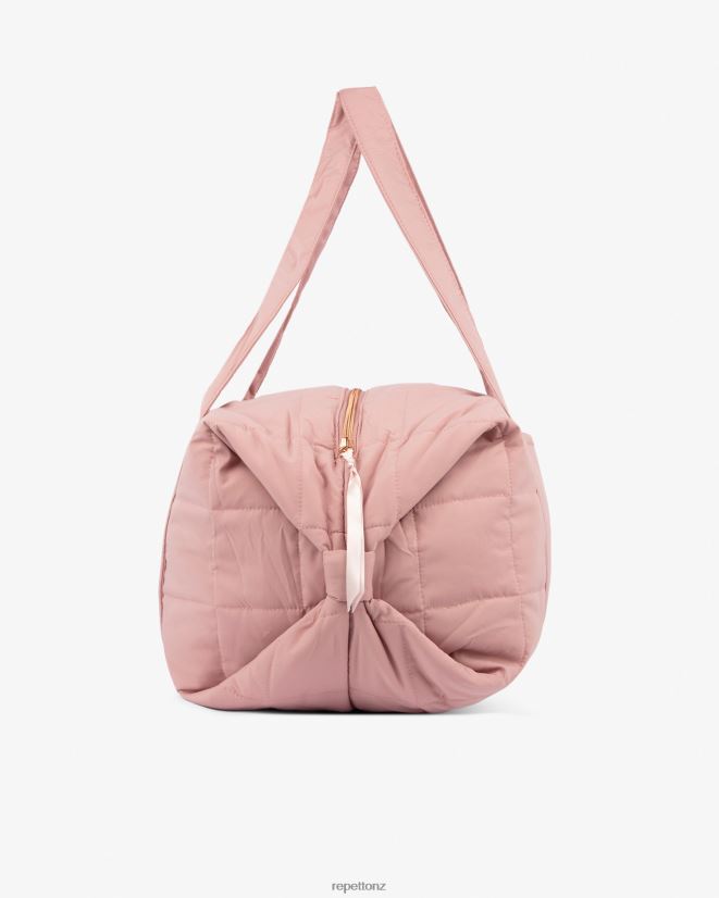 Repetto Women Padded Nylon Duffle Bag Size L The Pink Accessories PDFBZN411