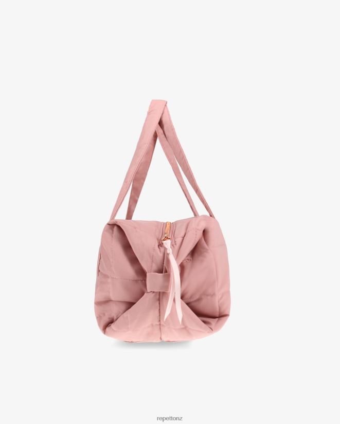 Repetto Women Padded Nylon Duffle Bag Size M The Pink Accessories PDFBZN401