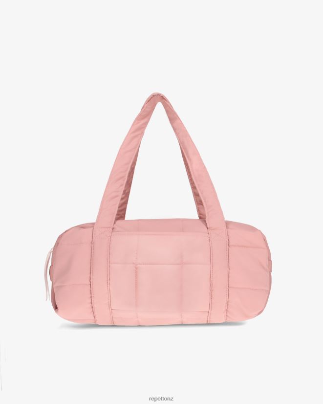 Repetto Women Padded Nylon Duffle Bag Size M The Pink Accessories PDFBZN401