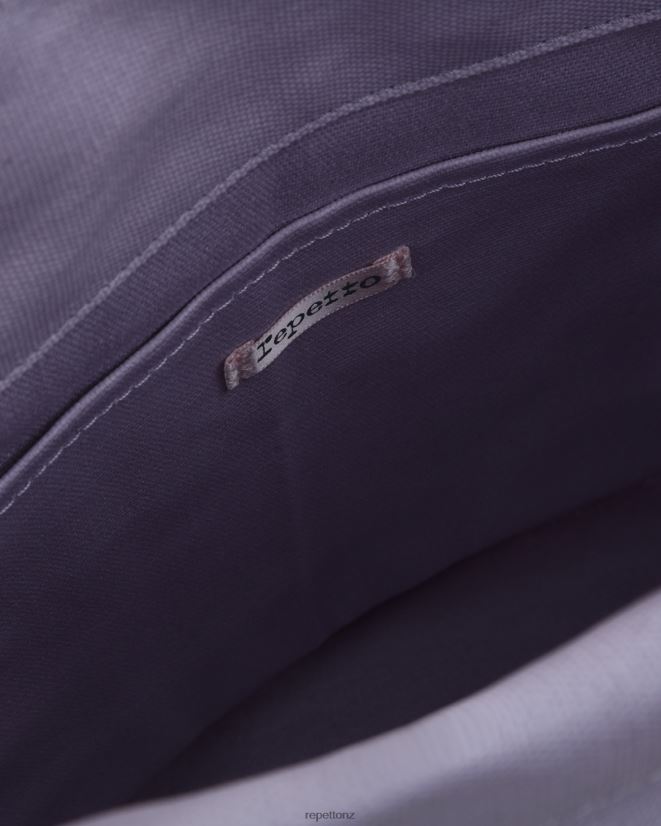Repetto Women \"R\" Shopping Bag Misty Purple Accessories PDFBZN424