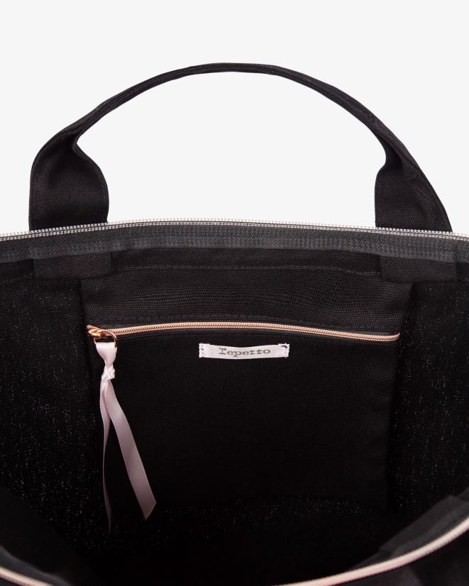 Repetto Women Step Crossbody Bag Black Accessories PDFBZN431