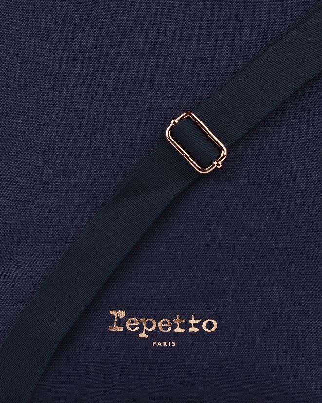 Repetto Women Step Crossbody Bag Midnight Blue Accessories PDFBZN430