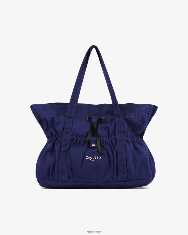 Repetto Women Tutu Ladies Large Bag Petrol Blue Accessories PDFBZN421