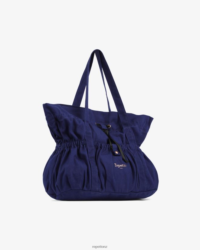 Repetto Women Tutu Ladies Large Bag Petrol Blue Accessories PDFBZN421