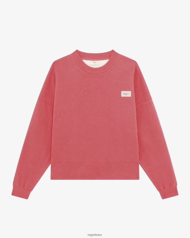Repetto Women Large Sweatshirt Terracotta Orange Clothing PDFBZN356