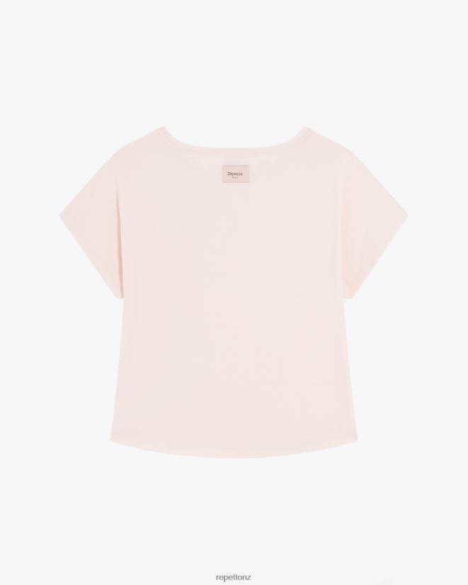 Repetto Women Oversized Top Chalk Pink Clothing PDFBZN313