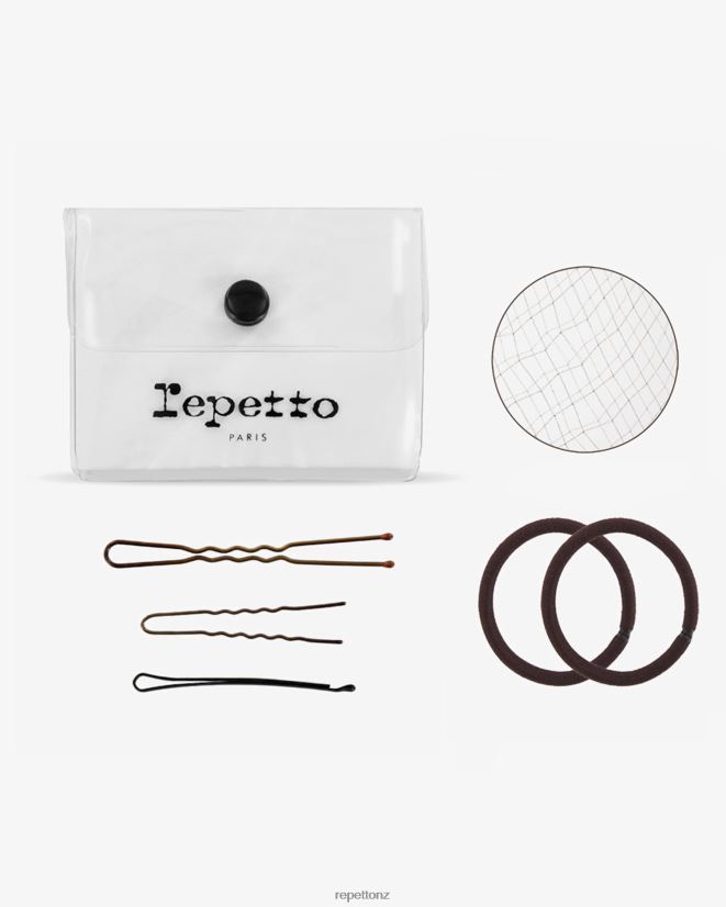 Repetto Women Hair Kit For Dance Bun Chestnut Brown Accessories PDFBZN633