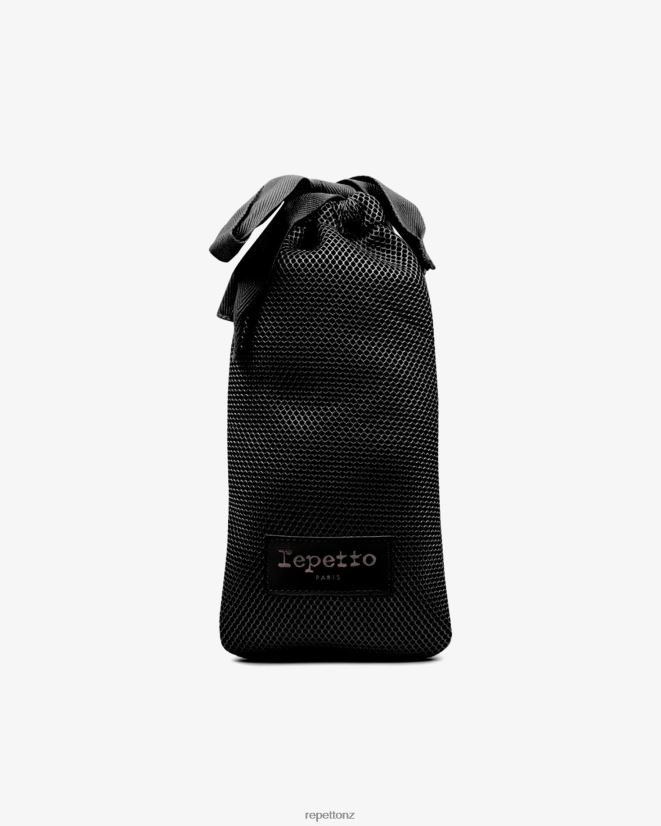 Repetto Women Serenity Ballet Shoes Pouch Black Accessories PDFBZN628