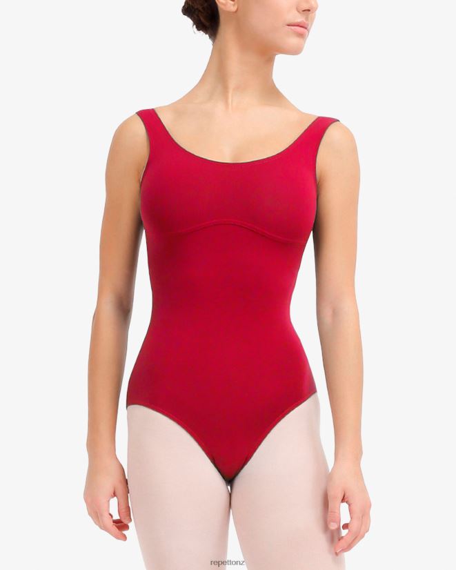 Repetto Women Large Straps Leotard Garnet-Colored Clothing PDFBZN451