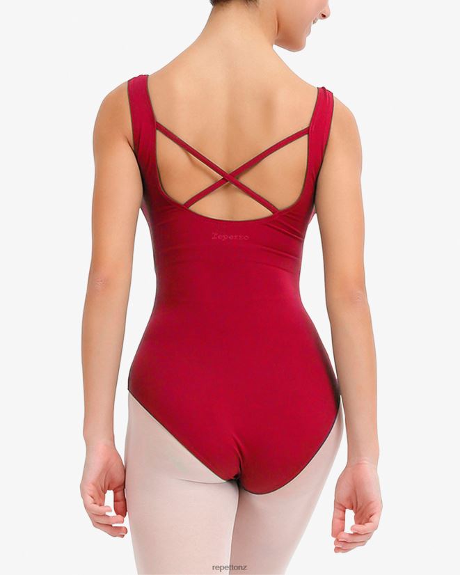 Repetto Women Large Straps Leotard Garnet-Colored Clothing PDFBZN451