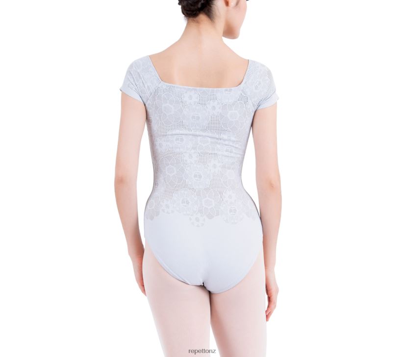 Repetto Women Short Sleeves Lace Leotard Fashion Clothing PDFBZN460