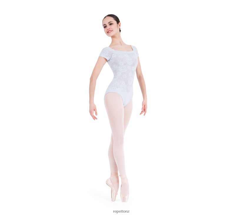 Repetto Women Short Sleeves Lace Leotard Fashion Clothing PDFBZN460