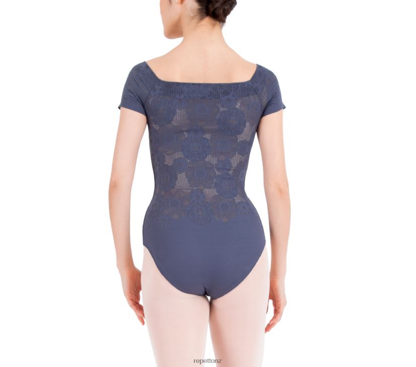 Repetto Women Short Sleeves Lace Leotard Fashion Clothing PDFBZN468