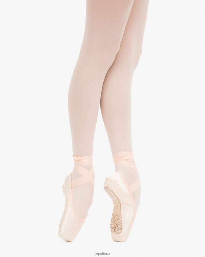 Repetto Women Julieta Pointe Shoes - Narrow Box Flexible Sole Melon Footwear PDFBZN577