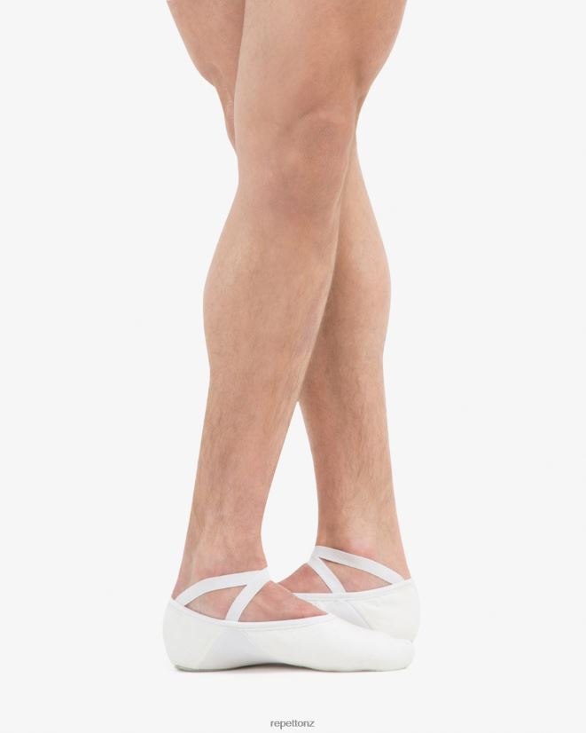 Repetto Women Professional Soft Ballet Shoes With Split Sole (Medium Width) White Footwear PDFBZN602