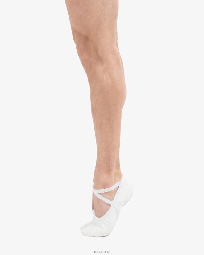 Repetto Women Professional Soft Ballet Shoes With Split Sole (Medium Width) White Footwear PDFBZN602