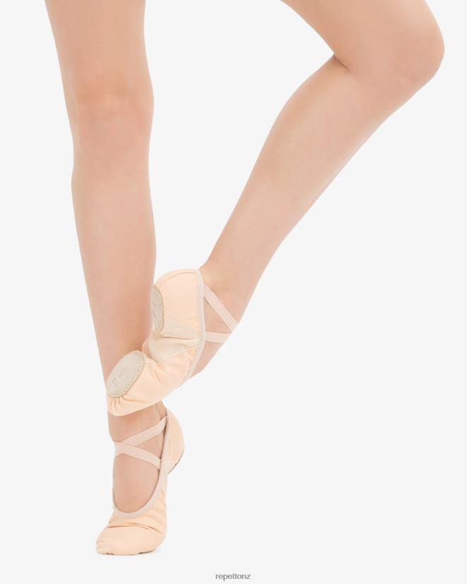 Repetto Women Professional Soft Ballet Shoes With Split Sole Salmon Peachy Footwear PDFBZN596