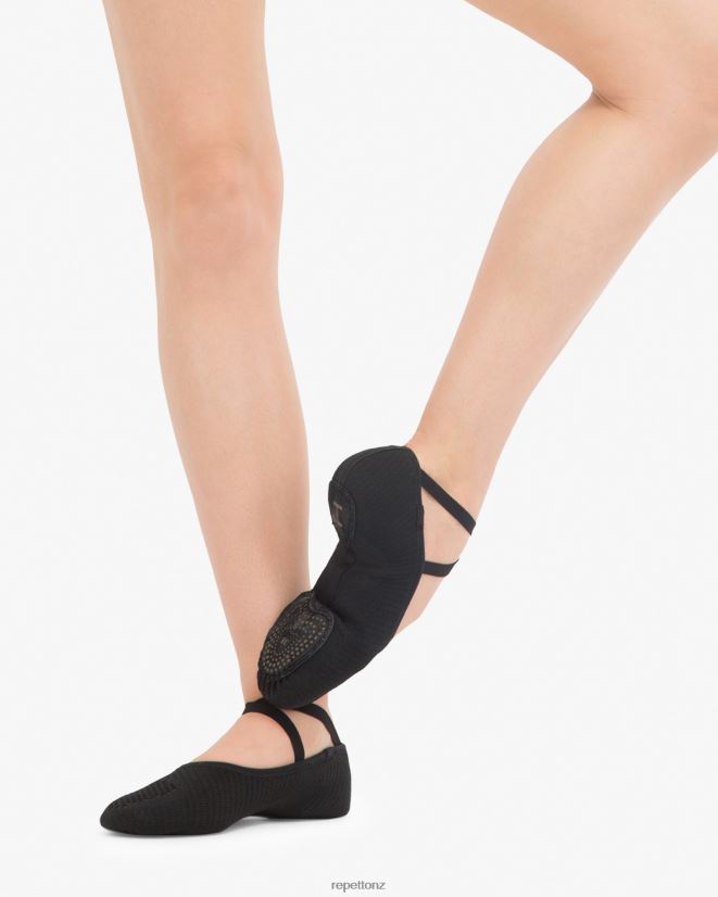Repetto Women Soft Ballet Shoes Dance F.I.T Black Footwear PDFBZN610