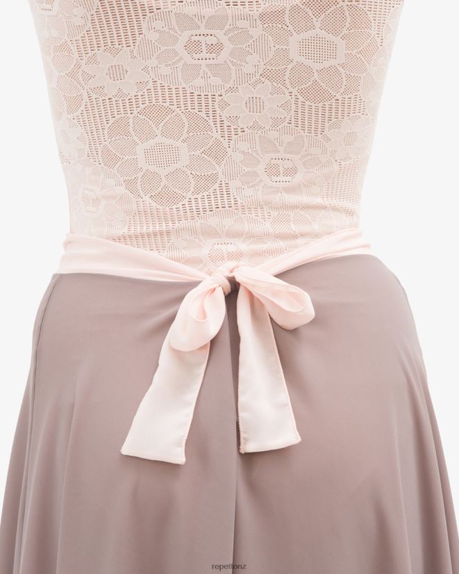 Repetto Women Long Sleeves Top In Rosette Lace Petal Pink Clothing PDFBZN547