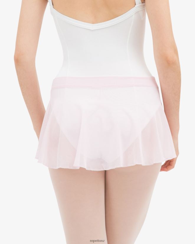 Repetto Women Short Fishnet Skirt Pale Pink Clothing PDFBZN502