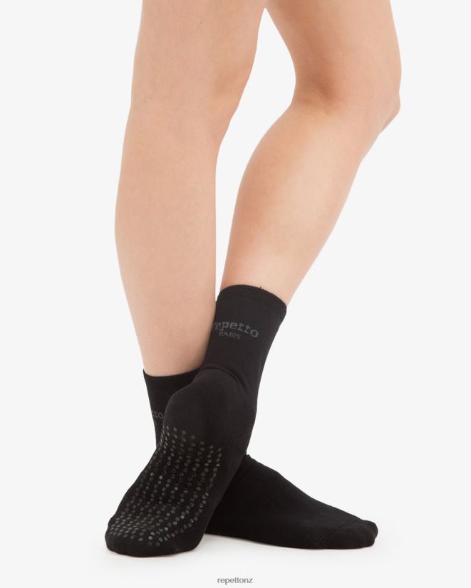 Repetto Women Anti Slippery Socks For Warming Up Black Accessories PDFBZN545