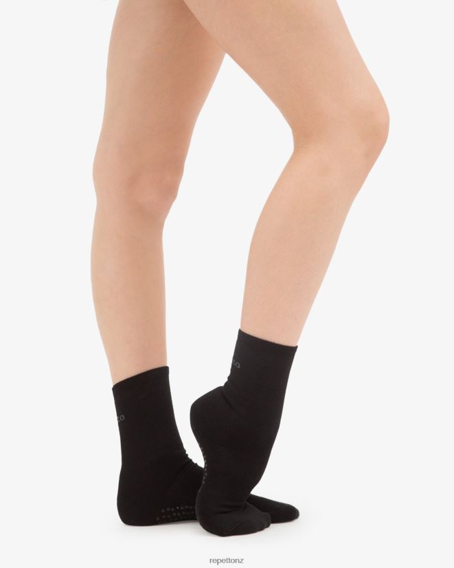 Repetto Women Anti Slippery Socks For Warming Up Black Accessories PDFBZN545