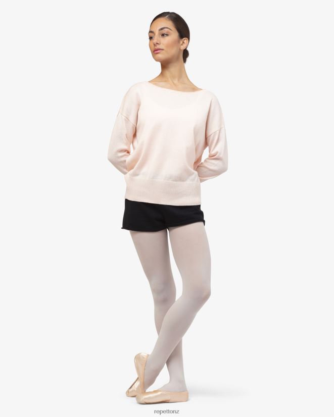 Repetto Women Warm-Up Pull Over Petal Pink Clothing PDFBZN517