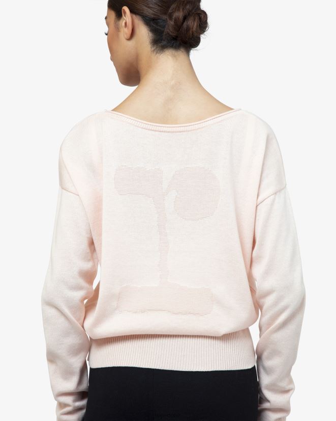 Repetto Women Warm-Up Pull Over Petal Pink Clothing PDFBZN517