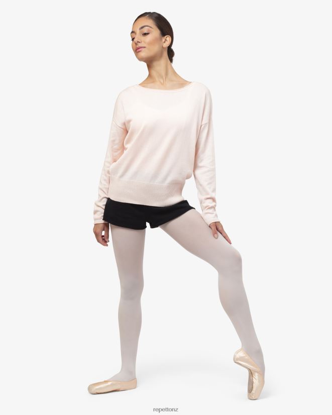 Repetto Women Warm-Up Pull Over Petal Pink Clothing PDFBZN517