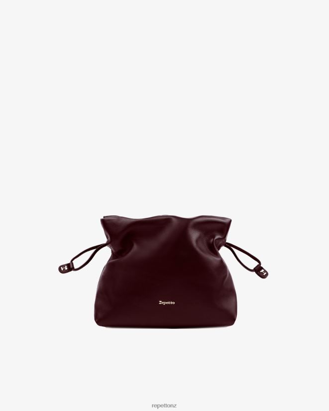 Repetto Women Poids Plume Bag Deep Wine Red Accessories PDFBZN275